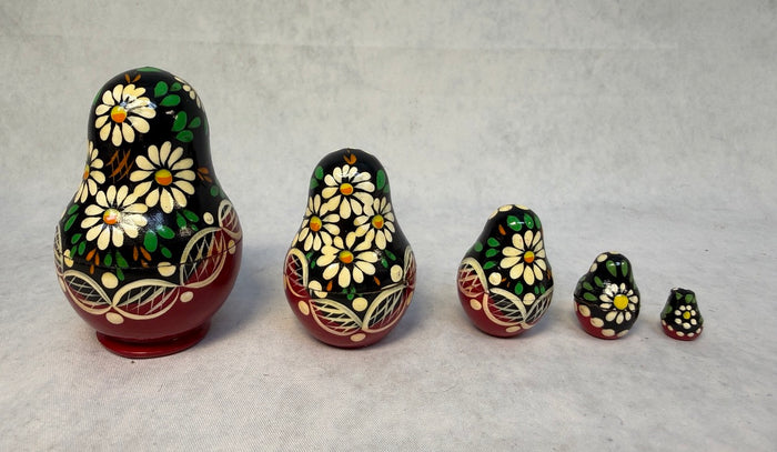 Miniature 5 Piece Matryoshka
