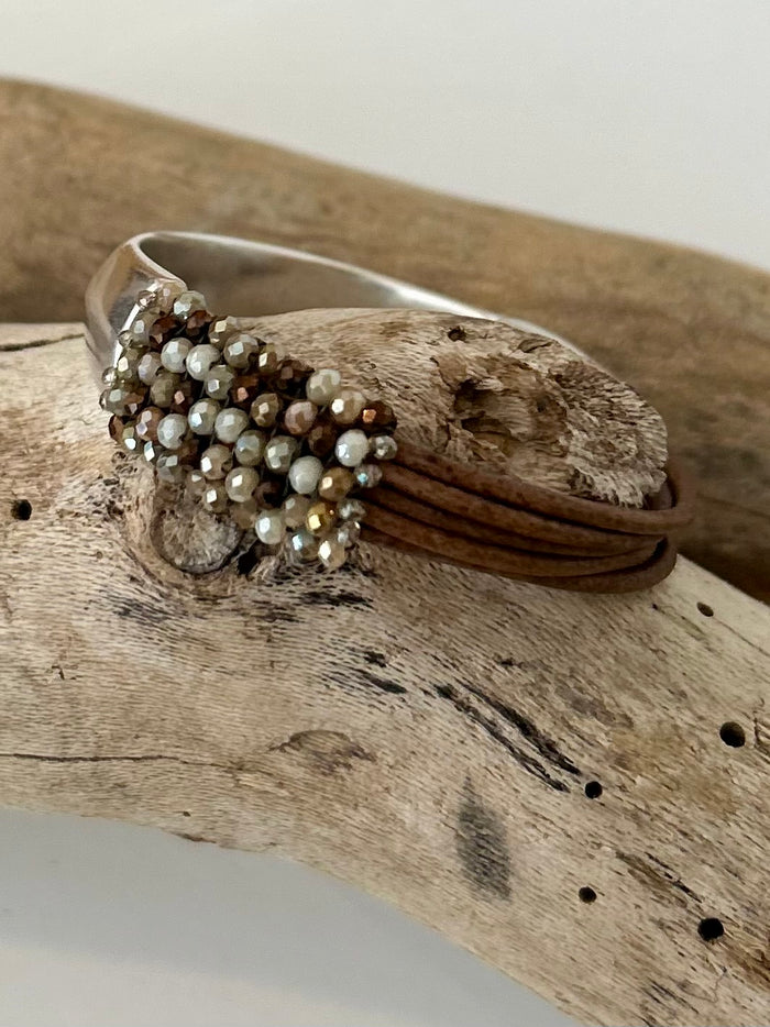 Mixed Crystal Cuff