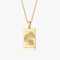 Monstera Necklace (Nature’s Divinity Collection) - Flaire & Co.
