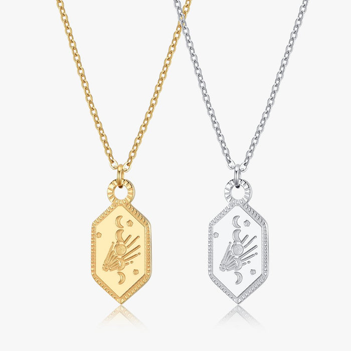 Moon Phases Necklace - Flaire & Co.