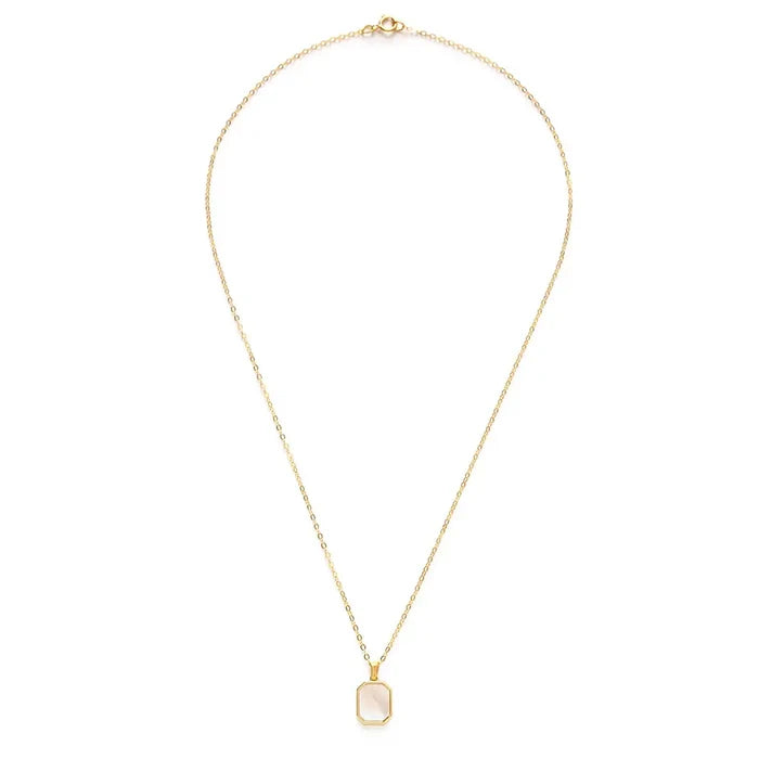 Mother of Pearl Pendant Necklace