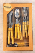Murval Bamboo Menagere Dinnerware Set - 26 Pieces