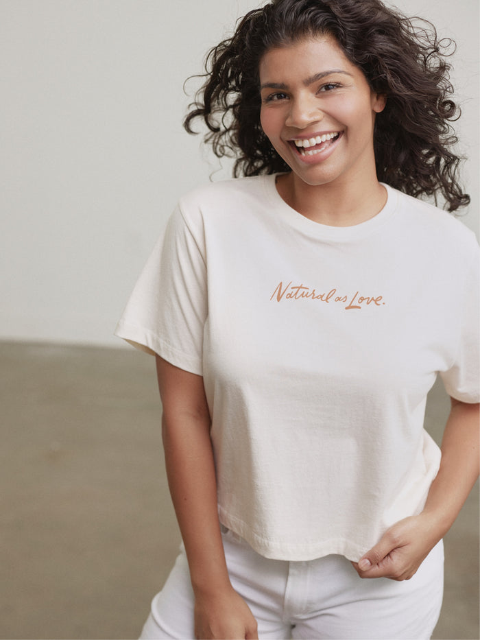 Natural As Love Organic Cause Tee by Hass