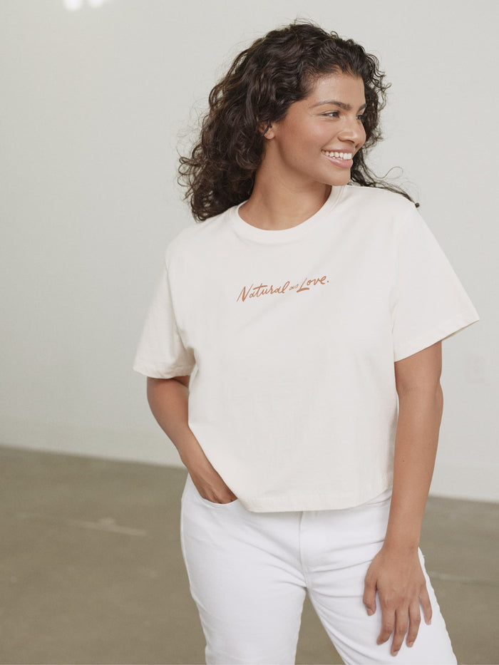 Natural As Love Organic Cause Tee by Hass