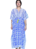 Nayla Block Printed Kaftan