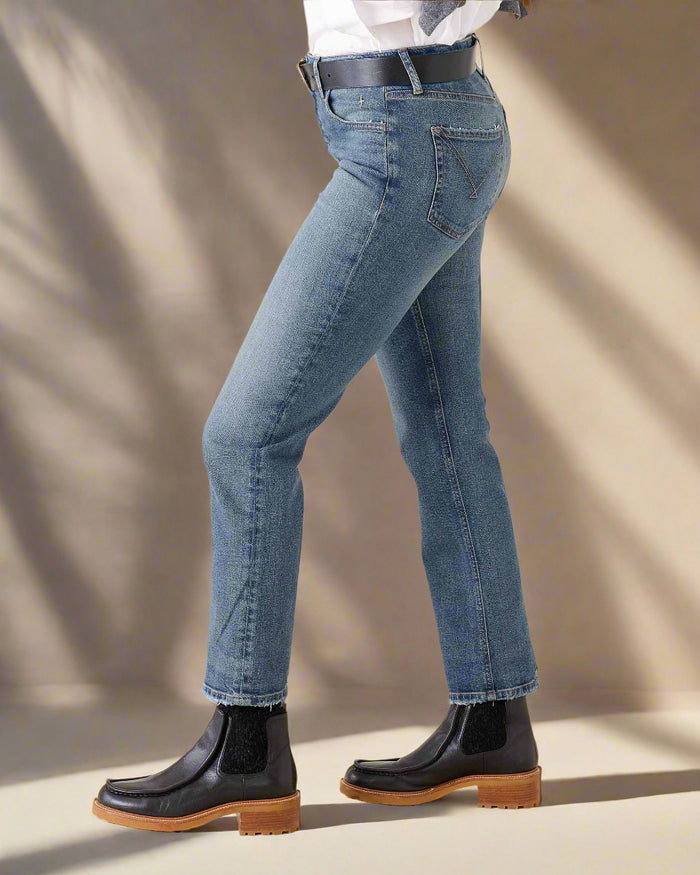 Nomad Bessie Straight Leg Denim - The Riviera Towel Company