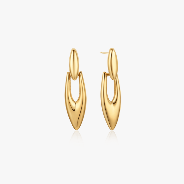 Nyla Tapered Drop Earrings - Flaire & Co.