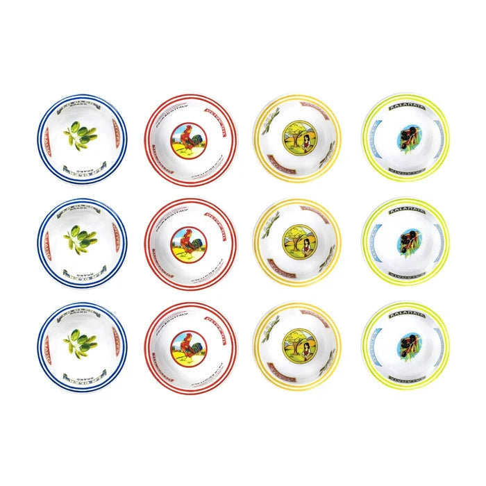 Olive Mini Dipping Bowls