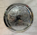 Oneida USA 19" Round Etched Scrollwork Tray