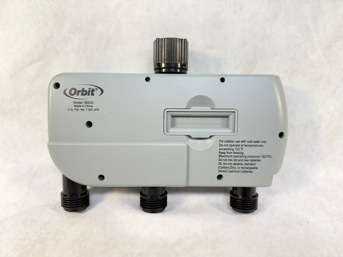 Orbit 3-Outlet Digital Watering Timer Model 56233