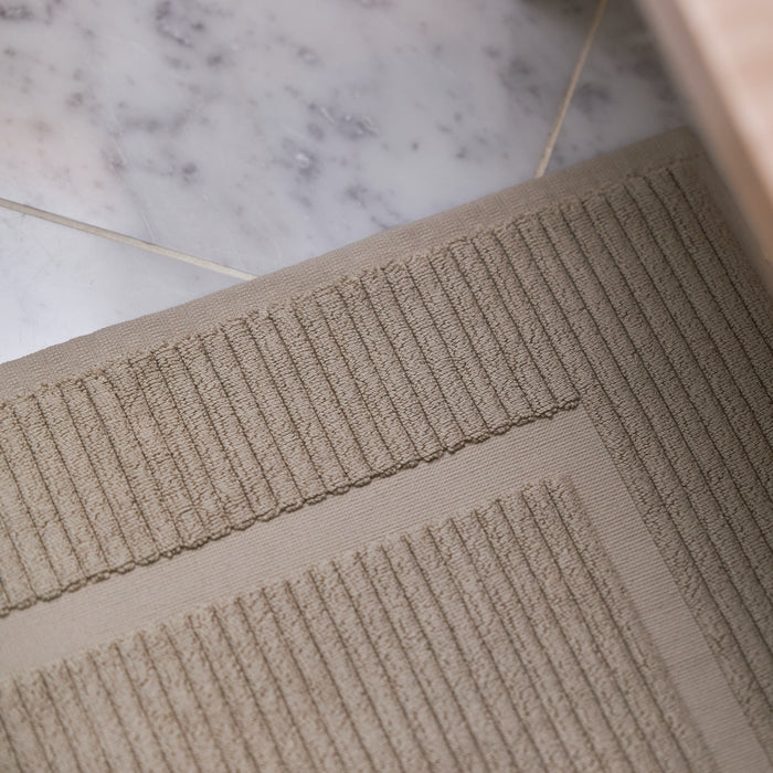Avocado Organic Cotton Bath Mat Taupe