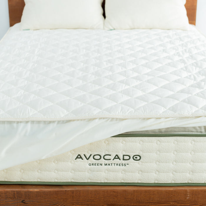 Avocado Green Mattress Organic Pad Protector