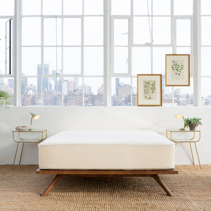 Organic Cotton Waterproof Mattress Protector 5-Sided Design