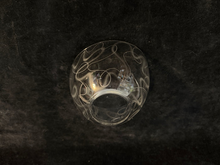 Orrefors Tangle Art Glass Bowl