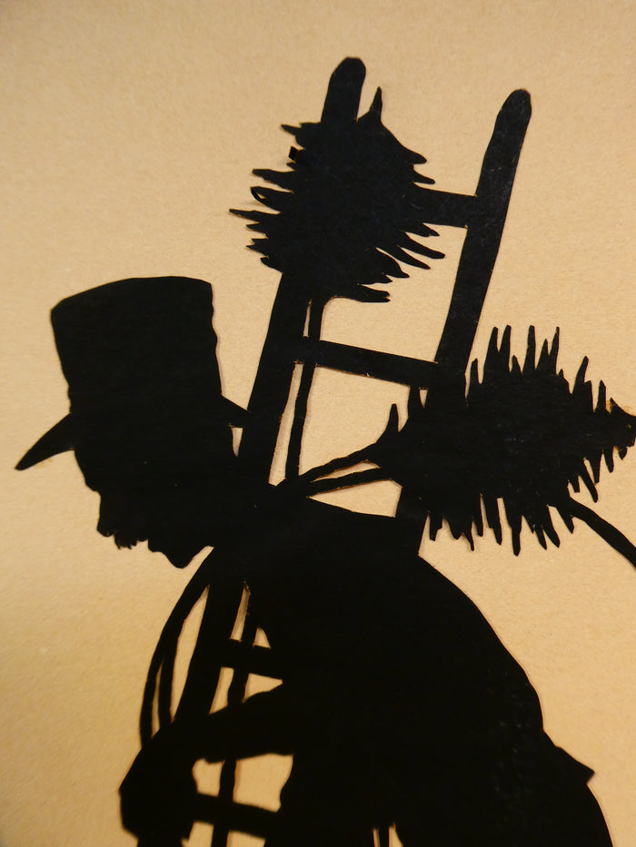 Otto Kubel Papercut Silhouette