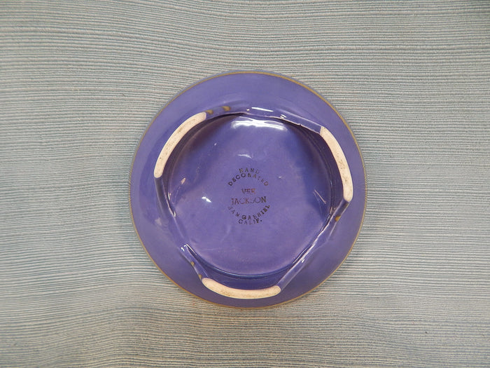 Pair of Vee Jackson Pottery Ashtrays