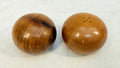 Pair of Wood Salt and Pepper Shakers
