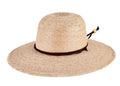 Palm Braid Garden Hat - The Riviera Towel Company