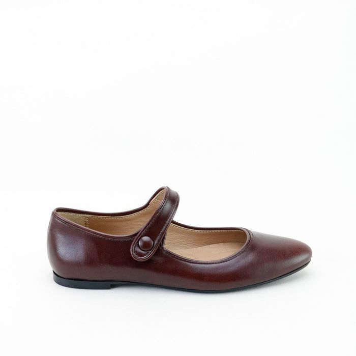 Papanatas Ajax Marron Pointed Mary Jane