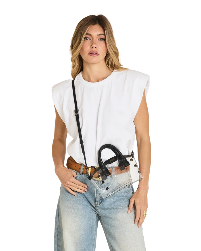 Paula Clear Black/Gunmetal