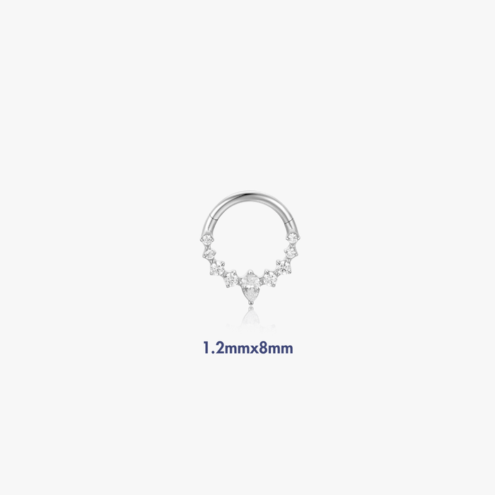 Penelope Titanium Hoop (Single) - Flaire & Co.