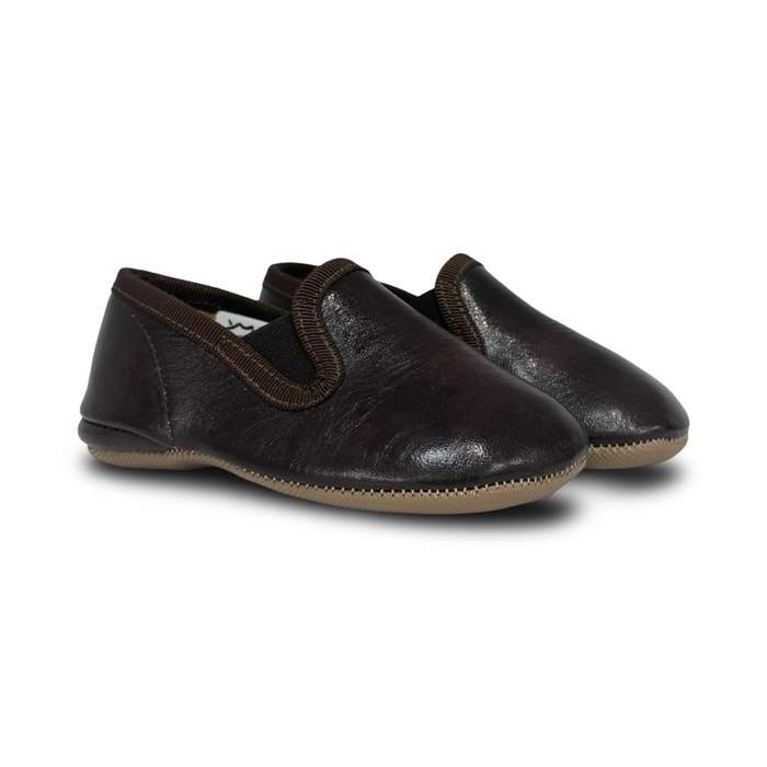 Pepe Brown Smoking Slipper