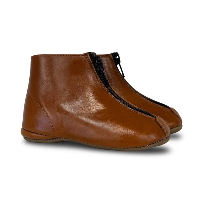 Pepe Cuoio Zipper Bootie