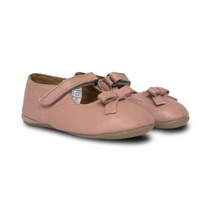 Pepe Pink Bow Soft Mary Jane