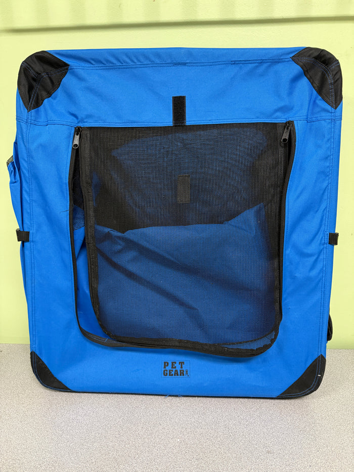 Pet Gear Home N'Go Soft Crate, Medium (36" x 24" x 27"), Blue - Brand New!