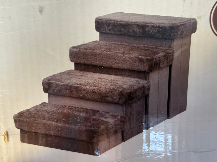 PetPals 4-Level Pet Stairs, Charcoal - Brand New!