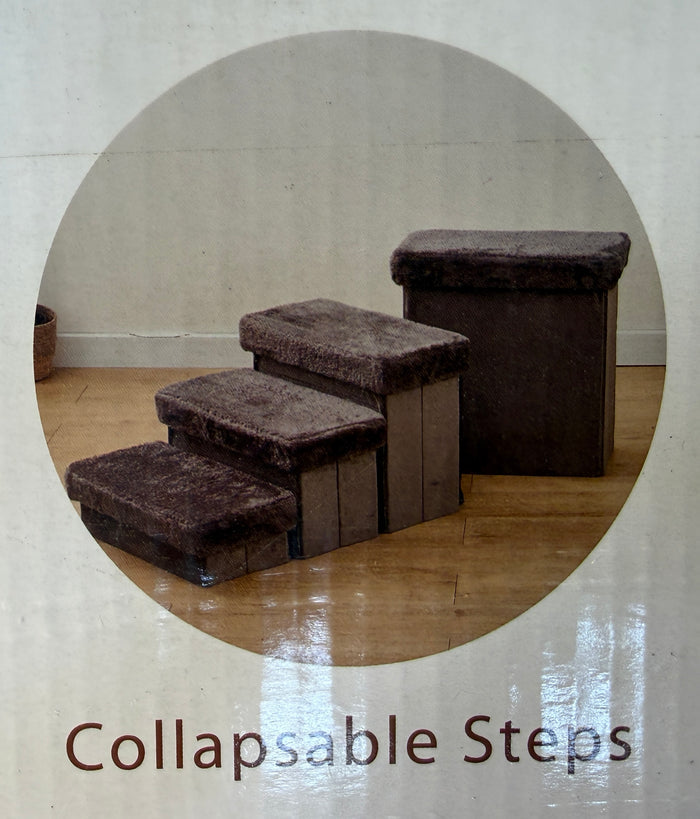 PetPals 4-Level Pet Stairs, Charcoal - Brand New!