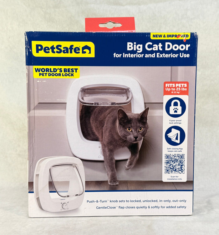 PetSafe Big Cat Door - Pets Up to 25 lbs. - Brand New!