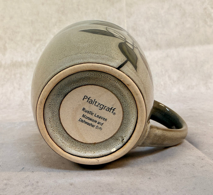 Pfaltzgraff Rustic Leaves Mugs - Set of 4