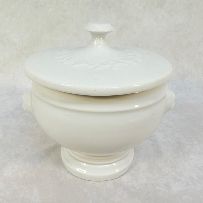 Pillivuyt France Lion's Head Porcelain Tureen with Lid
