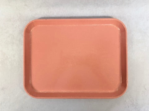 Pink Camtray Fiberglass Cafeteria Trays - Set of 5