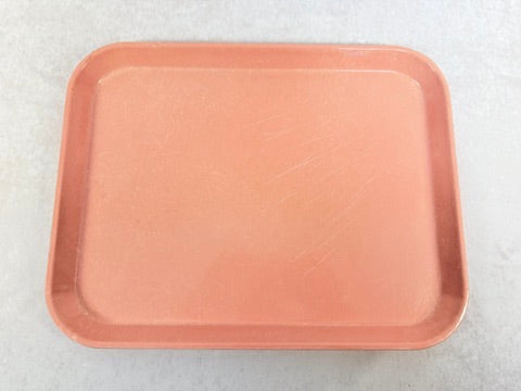Pink Camtray Fiberglass Cafeteria Trays - Set of 5
