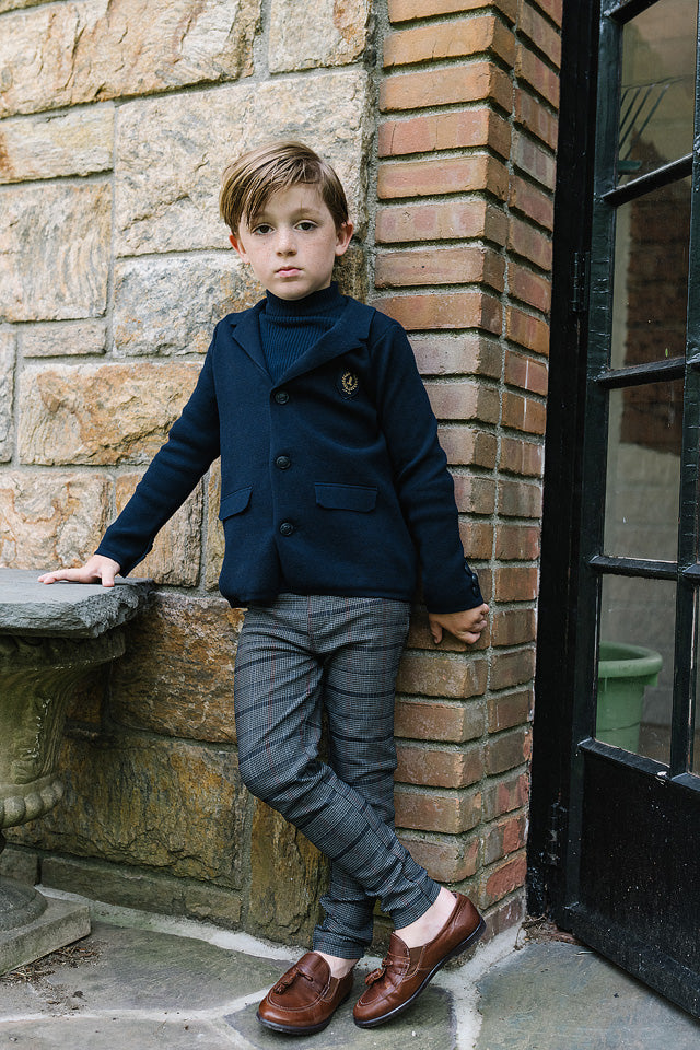 Plaid Pants-Antique Plaid