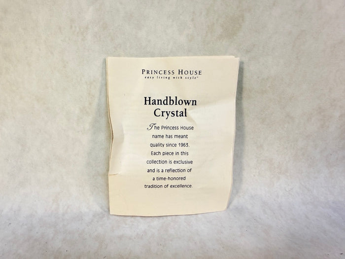 Princess House Crystal Footed Compote - Brand New!