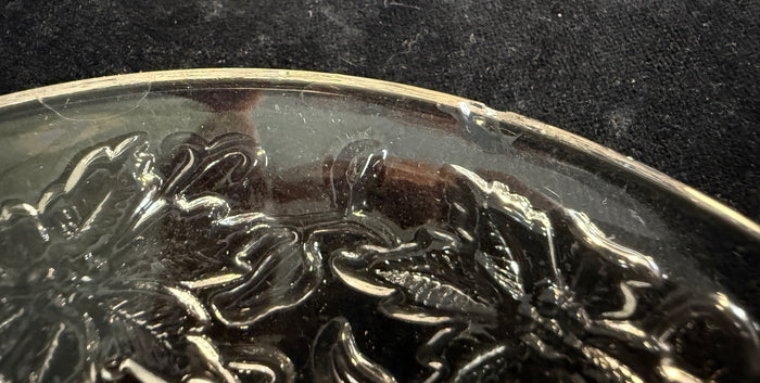Princess House Fantasia Poinsetta 6" Bread Plates - Lot of 8