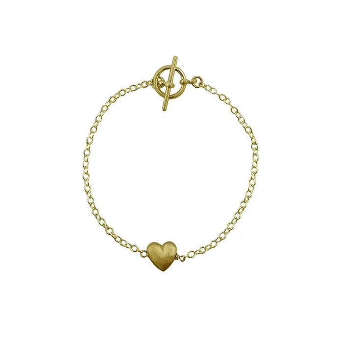 Puffy Heart Bracelet