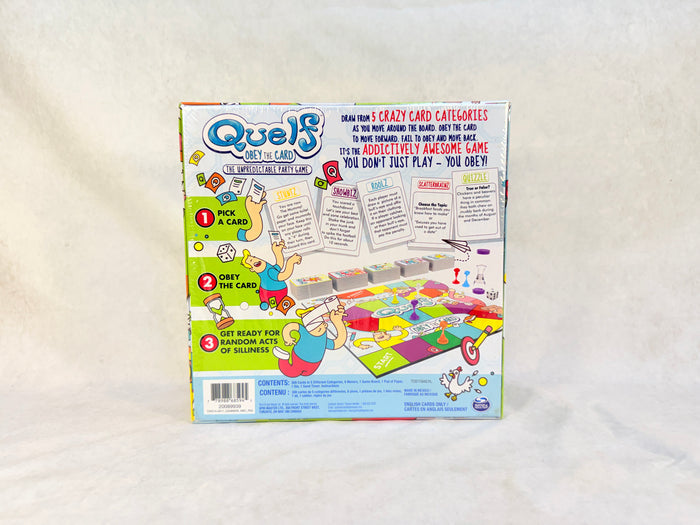 Quelf: Obey the Card Board Game - Brand New!