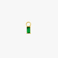 Rectangle Hoop Charms in Gold - Flaire & Co.