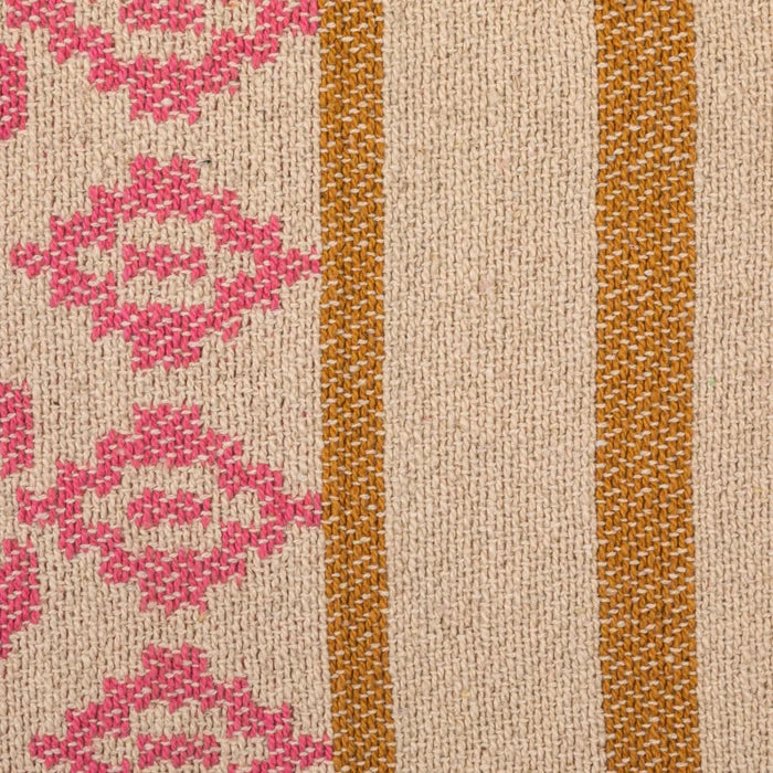 Recycled Cotton Jacquard Throw