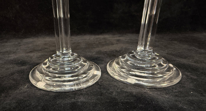 Reidel Glass Candle Holders