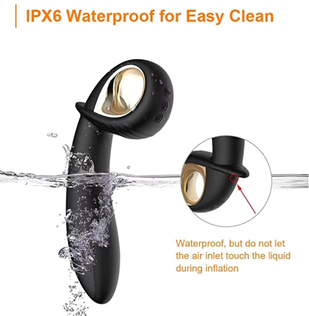 Remote Control Inflatable Vibrator