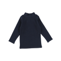 Ribbed Mockneck - Navy