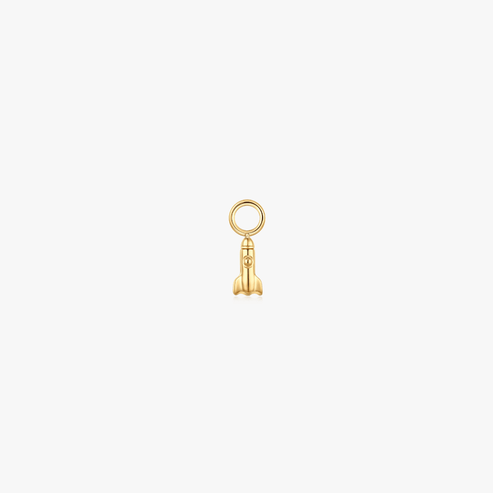 Rocket Hoop Charm (Single) - Flaire & Co.