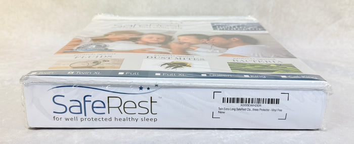 SafeRest Classic Plus Mattress Protector, Twin XL - Brand New!