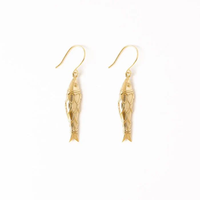 Sally Fish Dangle Earrings