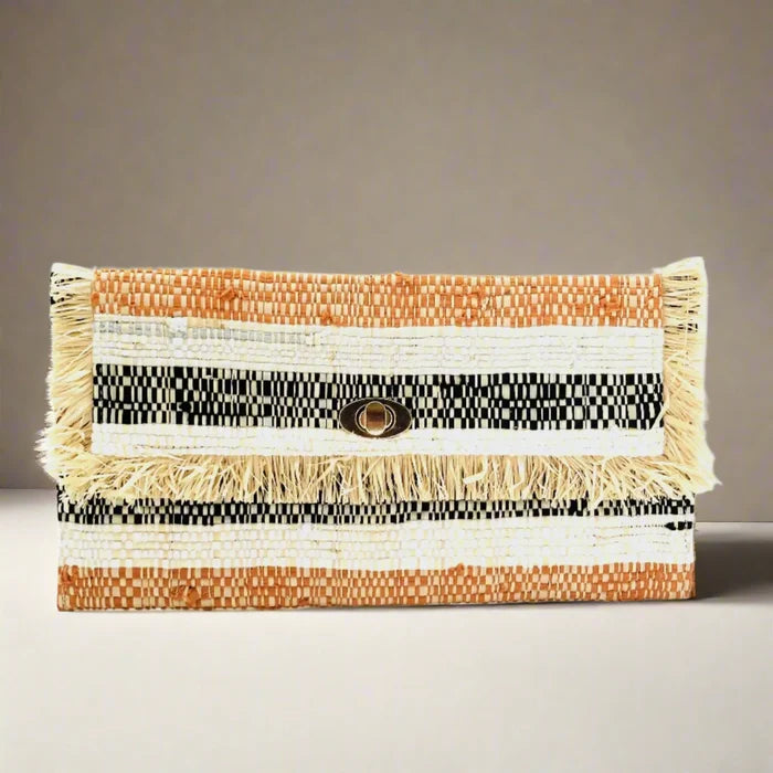 Sasha Recycled Cotton Clutch